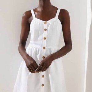 LOFT Button Down Dress